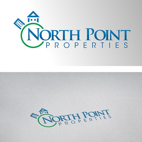 Logo design-hip, modern, and timeless Real Estate firm