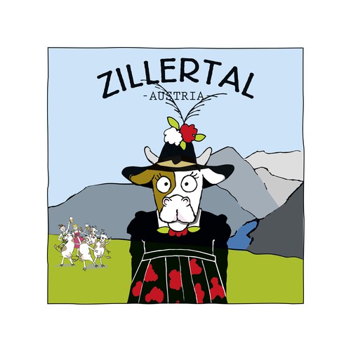 Illustration für ein T-Shirt