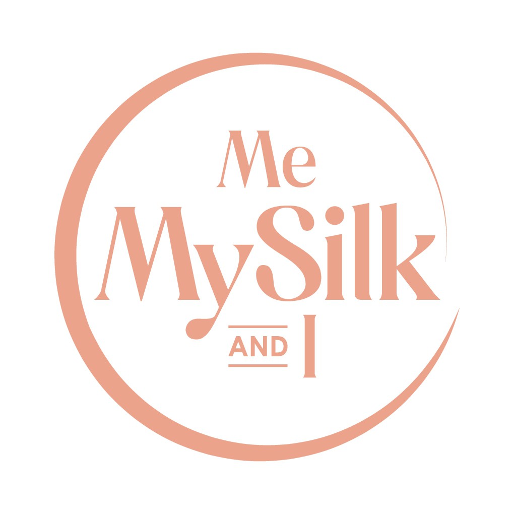 Very excited entrepreneurs searching for a silk-business new logo