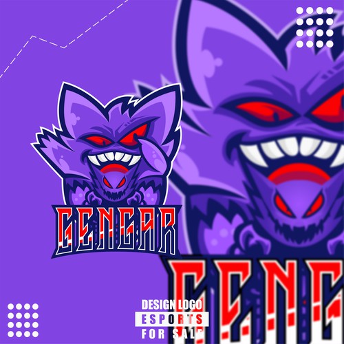 Mascot Logo Gengar