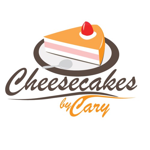 Create an artistic webpage logo for the best cheesecakes ever!