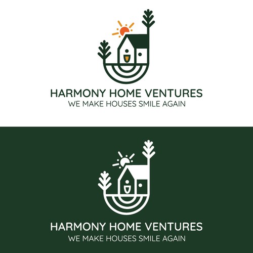 Logo concept for real estate compagny