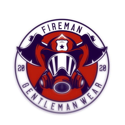 Fireman clothing logo