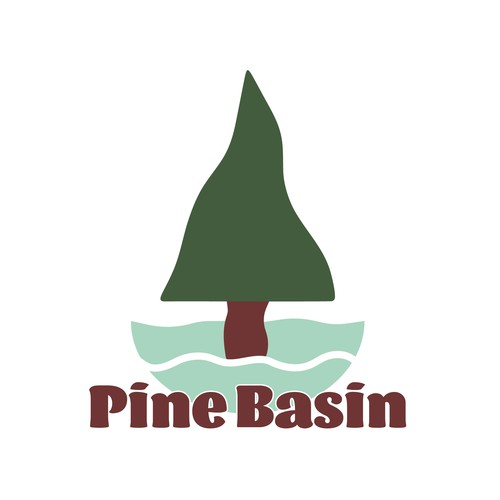 Logo for a marine services