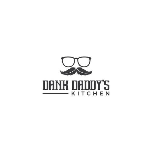 Cannabis logo Dank Daddys Kitchen