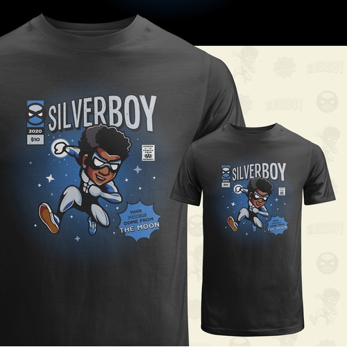 SilverBoy T-shirt Print