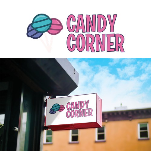 Fun logo design for Candy Store