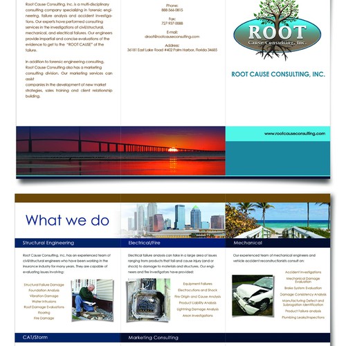 create brochure ROOT CAUSE CONSULTING, INC