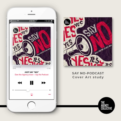 Say No- Podcast Cover Art study