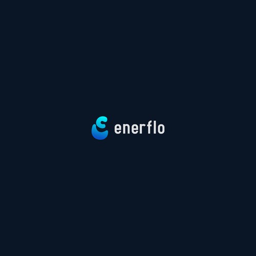 Bold modern logo concept for enerflo