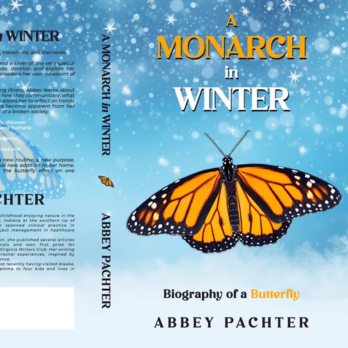 A monarch in winter