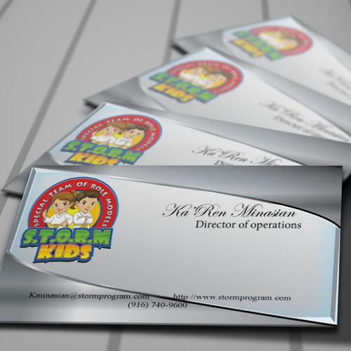 S.T.O.R.M. Program Business Card