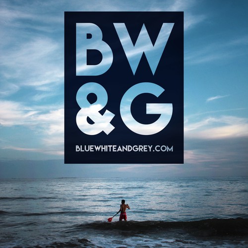 Bluewhiteandgrey.com logo