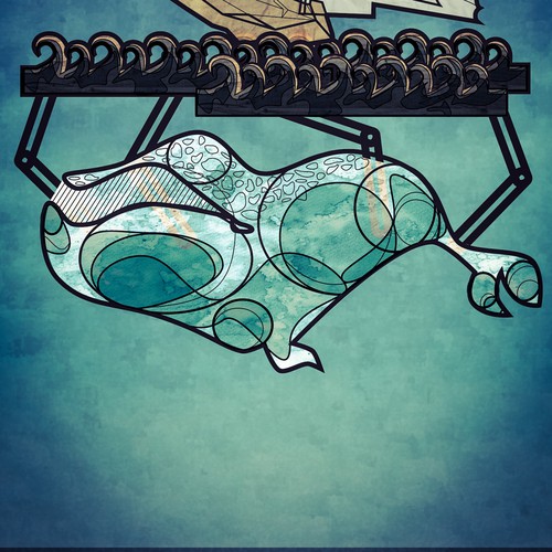 Junk Whale Illustration 2
