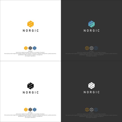 Logo Concept for norgic. 