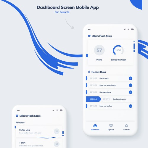 Mobile App Screen