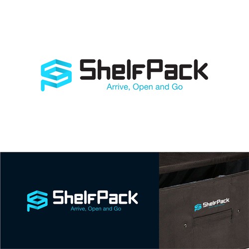 Logo concept for ShelfPack