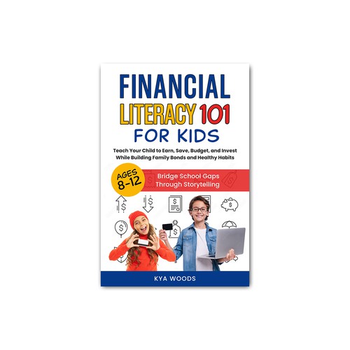   E-book cover for teaching kids about money
