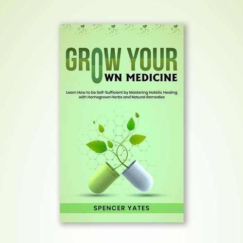 Grow Your Own Medicine E-Book Cover Design