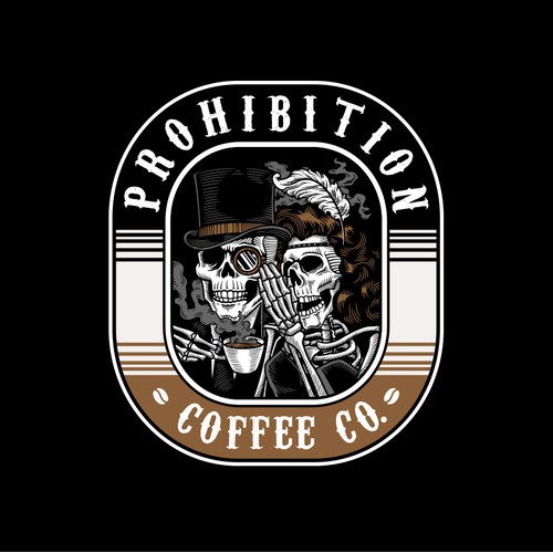 Logo for Prohibition Coffee Co.