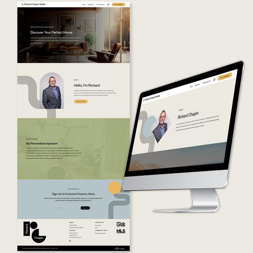 Real Estate Agent Web Design