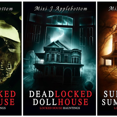 Locked House Hauntings Cover by Biserka Design