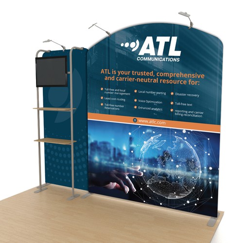 ATL Communications Trade Show Booth Design