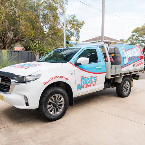 Truck wrap design