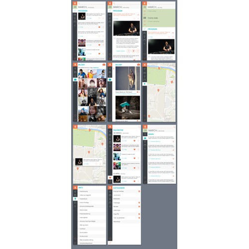 app design for finding events nearby