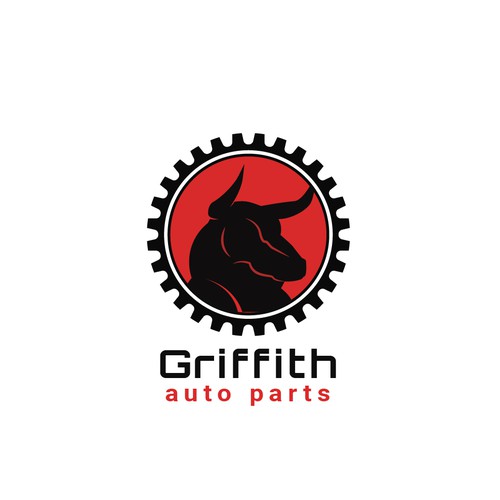 Logo design for auto parts shop