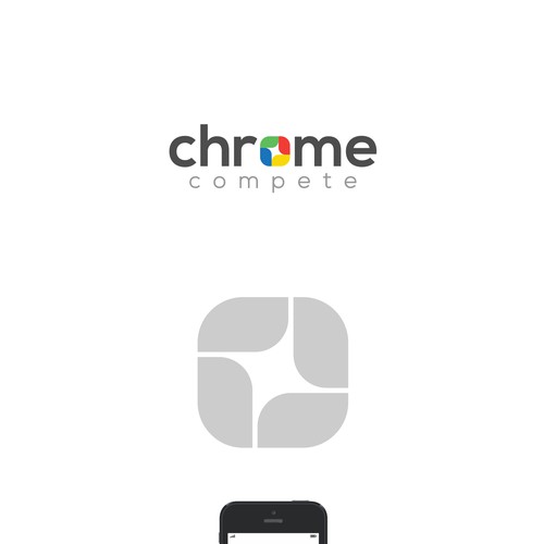 Logo Concept for "Chrome Compete"