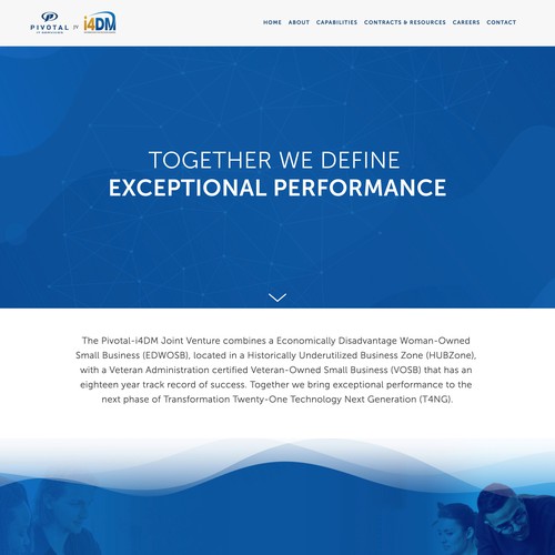 Professional Friendly Technology Website Design