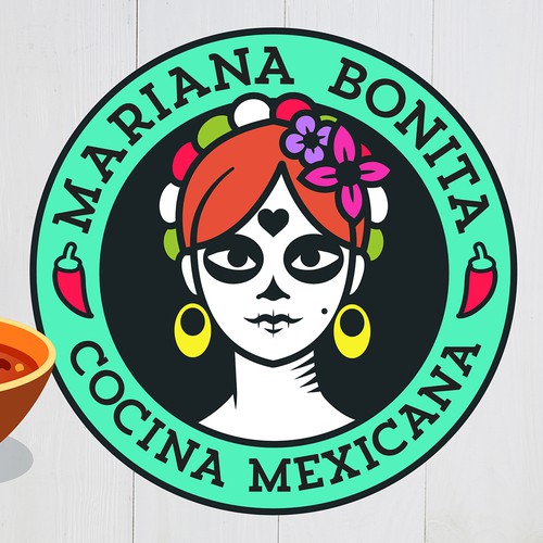 Mariana Bonita Cocina Mexicana Catrina version