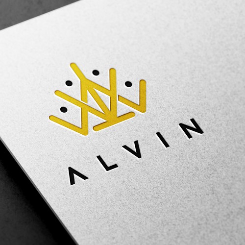 Alvin Crown Logo