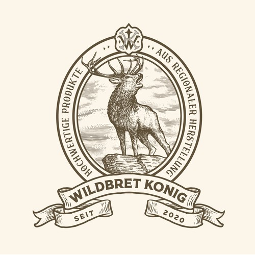 Logo design for Wildbret König