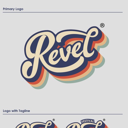 Logo Concept for Revel Festival