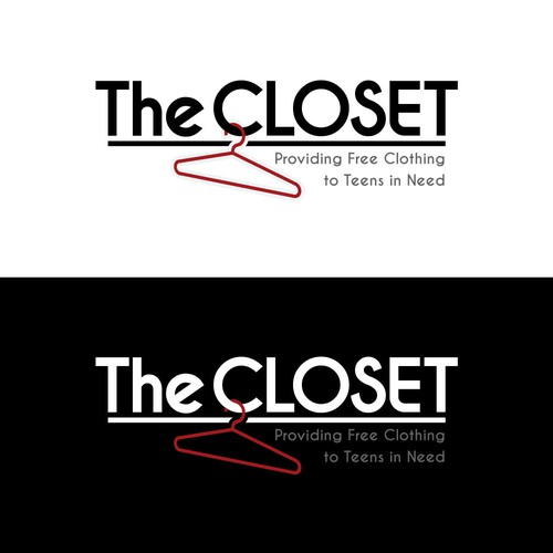 Logo concept for teen clothing non-profit
