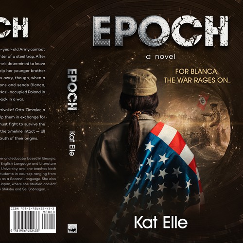 Book cover for a novel "Epoch"