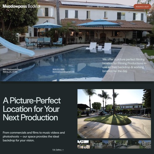 Filming Location Rental