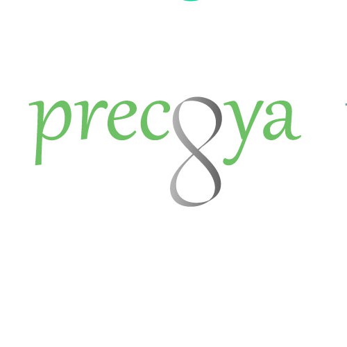 Logo for prec8ya company