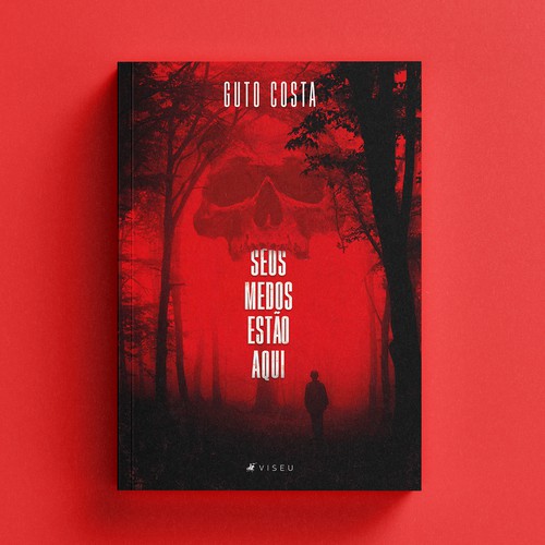 Horror Book Cover Design | Seus Medos Estão Aqui