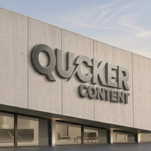 Quicker Content logo design