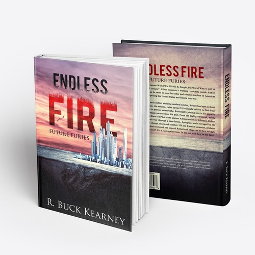 Book cover for futuristic novel