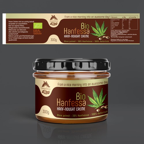 Hanf-Nougat Creme