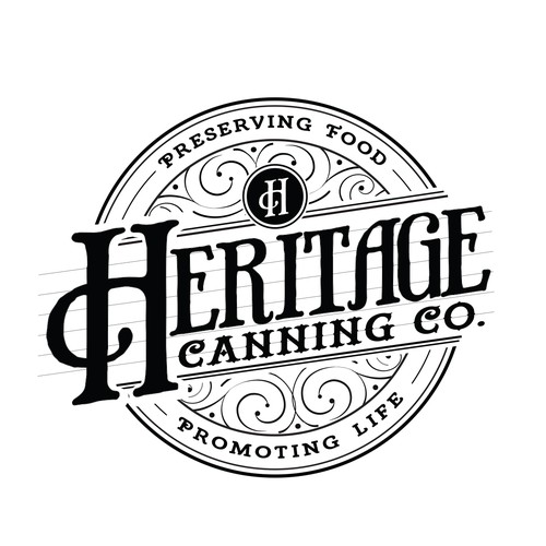 A Unique Logo for Heritage Canning Co