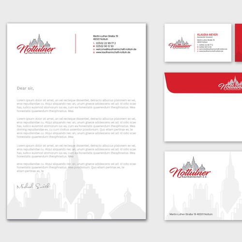 Stationery design