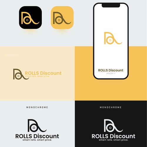 Logo Design For ROLLS Discount