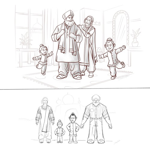 Characters design