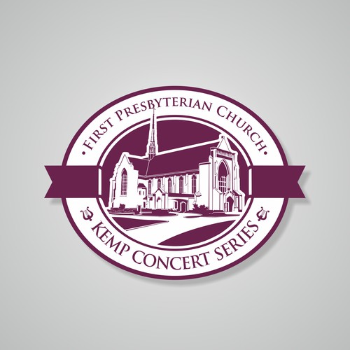 Classic logo for a church concert series