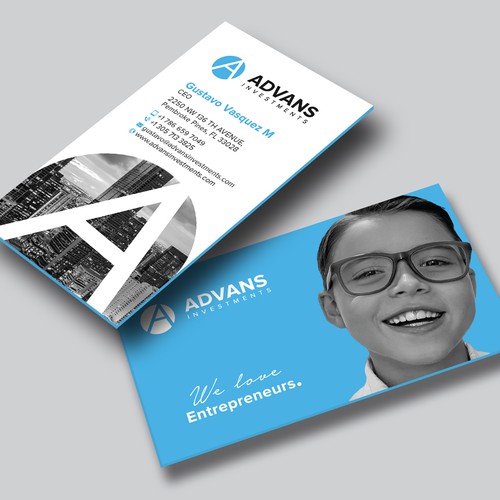Business Card for Advans
